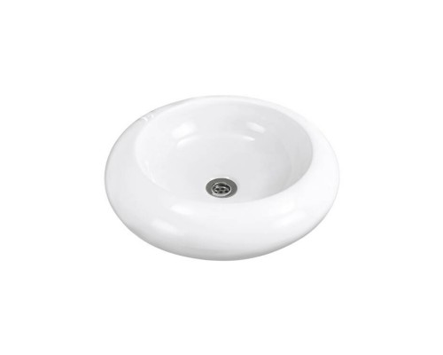 Раковина, Jaquar, Fusion, шгв 470-470-110, отверстия для смесителя-отсутствуют, цвет-белый