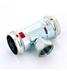 Тройник пресс-В оцинкованная сталь Prestabo VIEGA 35х3/4"х35