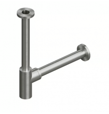 Сифон, Quadro design, Complements, 1 1/4, цвет-сталь брашированная