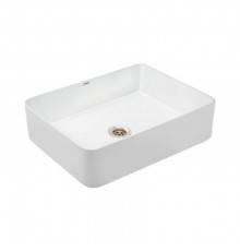 Раковина, Jaquar, JDS, шгв 525-415-140, отверстия для смесителя-отсутствуют, цвет-белый