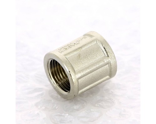 Муфта В никелированная TIEMME 3/8"