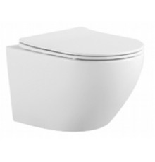 Унитаз, Splendy, Light, подвесной, шгв 365-525-345, Crystal glaze, цвет-белый