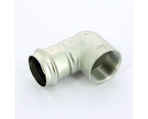 Угол пресс-В компактный нержавеющая сталь Sanpress Inox VIEGA 42x1"1/2