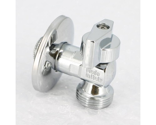 Кран шаровой НН UNI-FITT 1/2" х 3/4" для подкл. стиральных / посудомоечных машин хром