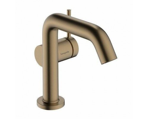 Смеситель для раковины, Hansgrohe, Tecturis S, CoolStart EcoSmart , цвет-бронза шлифованная