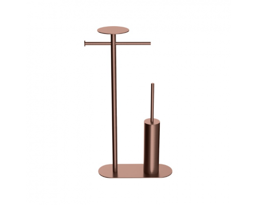 Boheme Venturo Стойка напольная с ершиком и полкой, цвет: copper brushed 10953-CB