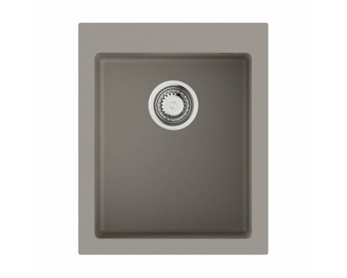 Мойка, OMOIKIRI, Bosen, шгв 500-410-210, отверстия для смесителя-3 промаркированных, чаши-1, цвет-leningrad grey