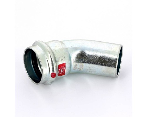 Угол-вставка пресс 45" оцинкованная сталь Prestabo VIEGA 28