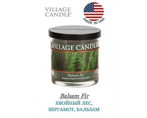Декоративная свеча Village Candle Хвойный лес (213 грамм)