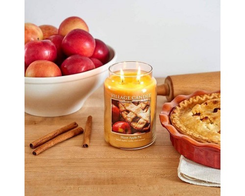 Декоративная свеча Village Candle Яблочный пирог (602 грамма)