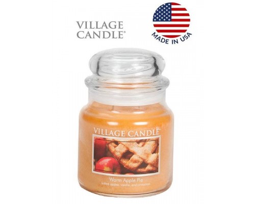 Декоративная свеча Village Candle Яблочный пирог (389 грамм)