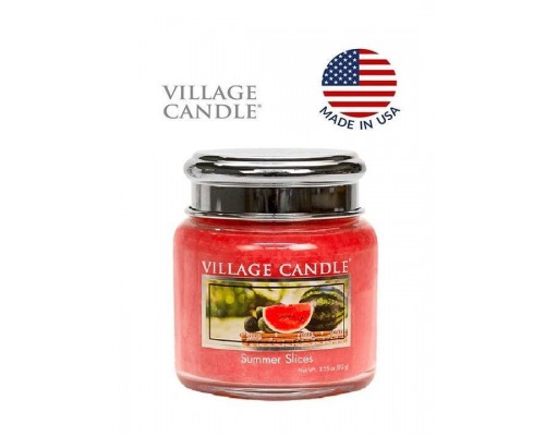 Декоративная свеча Village Candle Сочный арбуз (92 грамм)