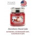 Декоративная свеча Village Candle Клубничный торт (92 грамма)