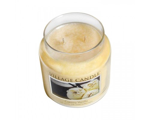 Декоративная свеча Village Candle Сливочный крем и ваниль (389 грамм) Декоративная свеча Village Candle Сливочный крем и ваниль (389 грамм)