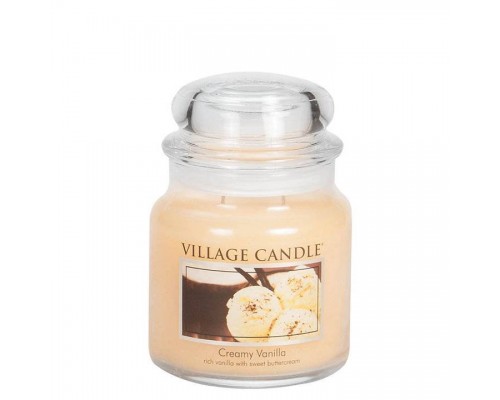 Декоративная свеча Village Candle Сливочный крем и ваниль (389 грамм) Декоративная свеча Village Candle Сливочный крем и ваниль (389 грамм)