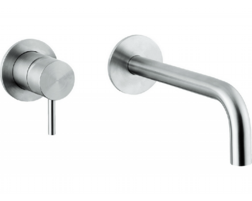 Смеситель для раковины, Cisal, Xion, цвет-Brushed Stainless Steel