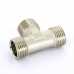 Тройник Н никелированный конусный TIEMME 1/2"(16)K