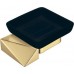 Boheme New Venturo Мыльница подвесная 13,88х13,88хh6 см, цвет: gold 10313-G-B