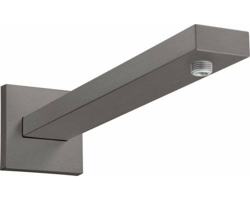 Держатель верхнего душа, Hansgrohe, Square, цвет-хром черный шлифованный