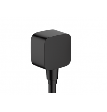 Шланговое подсоединение, Hansgrohe, Fixfit, цвет-черный матовый