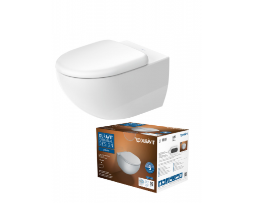 Унитаз, Duravit, Architec, подвесной, шг 365-575, цвет-белый (аналог 45726900А1)