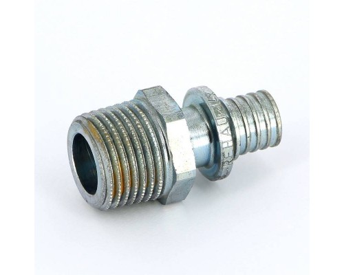 Муфта надвижная Н латунная REHAU 14 1/2" Муфта надвижная Н латунная REHAU 14 1/2"