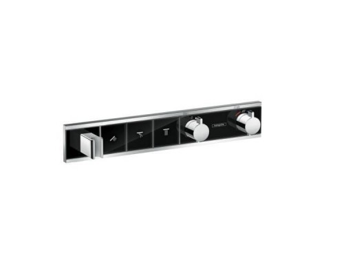 Смеситель для душа, Hansgrohe, RainSelect, цвет-черный/хром