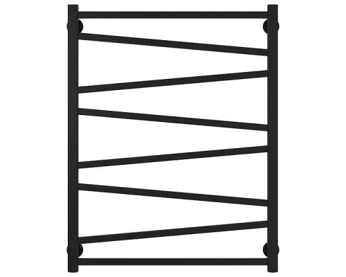 Сунержа Сирокко Полотенцесушитель водяной 60x80h, цвет: матовый черный 31-0253-8060