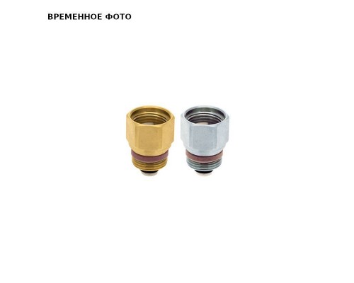 Клапан обратный для воздухоотводчика 3/8" x 1/2" хром