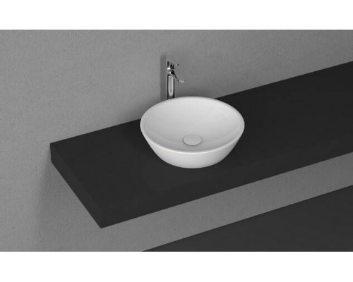 Раковина, ISVEA, SistemaY Soft, шгв 450-450-120, отверстия для смесителя-отсутствуют, цвет-белый