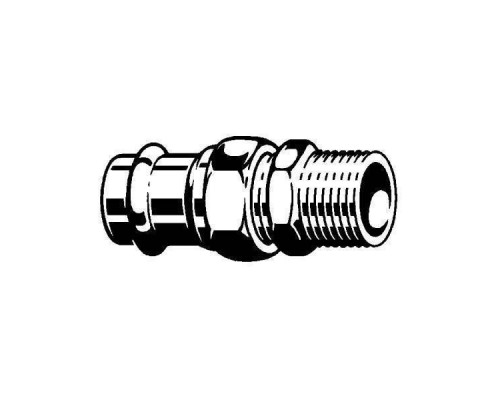 Разъёмное соединение Sanpress с SC-Contur 15x3/4 Разъёмное соединение Sanpress с SC-Contur 15x3/4