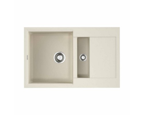Мойка, OMOIKIRI, Sakaime, шгв 780-500-240, отверстия для смесителя-отсутствуют, чаши-2, цвет-эверест