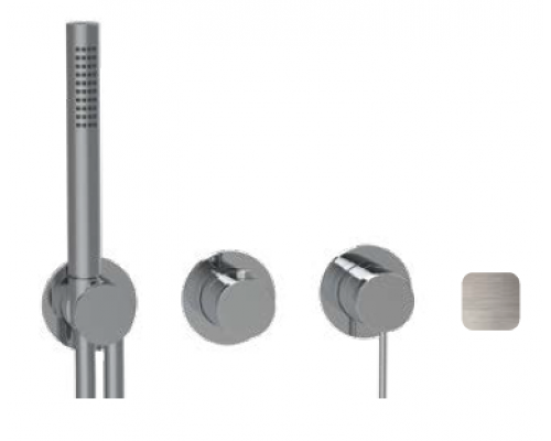 Смеситель для душа, Almar, 316 Stainless Steel, цвет-никель брашированный