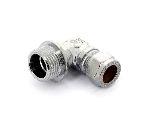 Угол обжим-Н хромированный TIEMME 12х1/2"