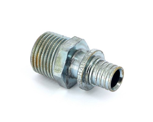 Муфта надвижная Н латунная REHAU 14 1/2" Муфта надвижная Н латунная REHAU 14 1/2"