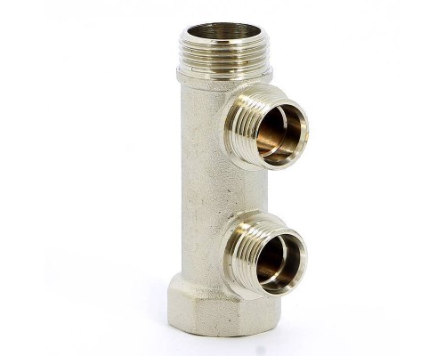 Коллектор НВ 3/4" никелированный ITAP 2 выхода 1/2"Н 38мм