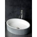 Boheme Monaco Раковина мебельная овальная 50х35х14h см, цвет: серебро 878-S