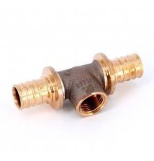 Тройник В надвижной бронза REHAU 25х1/2"х25 RX+
