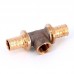 Тройник В надвижной бронза REHAU 25х1/2"х25 RX+