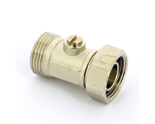 Узел радиаторный со встроенным краном НВ UNI-FITT 3/4"ЕК х 3/4"ЕК прямой Узел радиаторный со встроенным краном НВ UNI-FITT 3/4"ЕК х 3/4"ЕК прямой