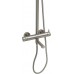 Allen Brau Priority Душевая стойка 27,7x50,9x123,2h см, излив 11,4 см, цвет: никель браш 5.31A10-BN