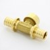 Тройник Uni-Fitt аксиальный -В 20 х 1/2" х 20