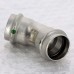 Угол пресс 45 град. нержавеющая сталь Sanpress Inox VIEGA 28