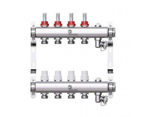 Группа коллект нерж расход 1" м/м 6в 3/4" ЕК н/р в/к Wester 0-32-1830