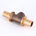 Тройник В надвижной бронза REHAU 25х1/2"х25 RX+