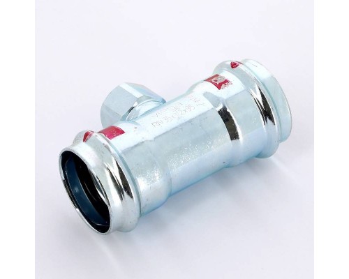 Тройник пресс-В оцинкованная сталь Prestabo VIEGA 35х1/2"х35