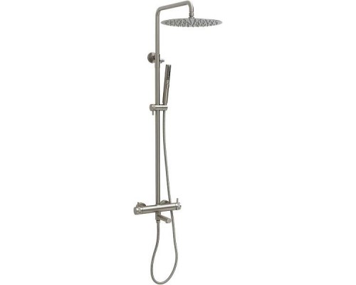 Allen Brau Priority Душевая стойка 27,7x50,9x123,2h см, излив 11,4 см, цвет: никель браш 5.31A10-BN Allen Brau Priority Душевая стойка 27,7x50,9x123,2h см, излив 11,4 см, цвет: никель браш 5.31A10-BN