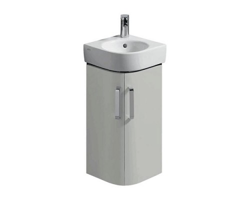 Тумба Renova Compact п/ угл умыв 45 сер мат/глян Geberit 862133000 Тумба Renova Compact п/ угл умыв 45 сер мат/глян Geberit 862133000