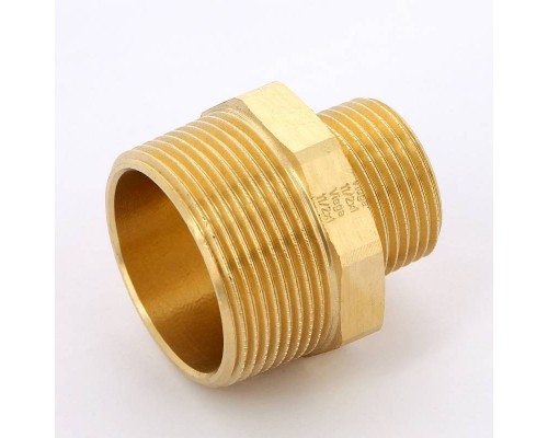 Ниппель бронза Viega 1"1/2 x 1" Ниппель бронза Viega 1"1/2 x 1"