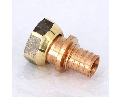 Муфта надвижная В с накидной гайкой бронзовая REHAU 20х3/4" RX+ бронза